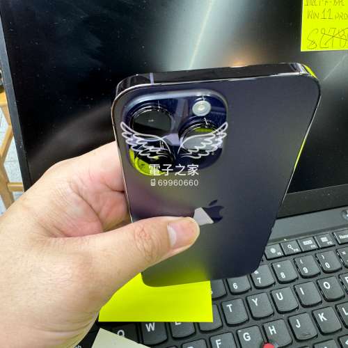 (荃灣實體店，官換全新14 pro max512 )Apple Iphone 14 Promax 512gb 紫色 💜  #電...