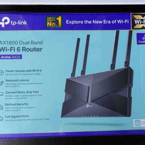 全新tp-link ax1800 router 路由器