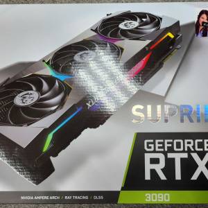 MSI GeForce RTX™ 3090 SUPRIM X 24G