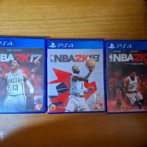PS4 Playstation 4 NBA 2K 16 17 18 each $55