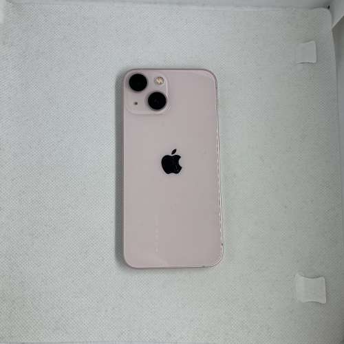 極罕有 99 🔋 $(2) 99% iPhone 13 Mini 128GB 粉紅色 港行 電池🔋 99%