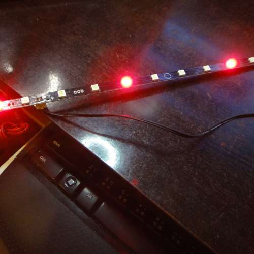 10吋彩燈帶+Cooler Master 藍色光管(8吋)