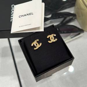Chanel Earrings 香奈經典雙C復古金色字母耳環