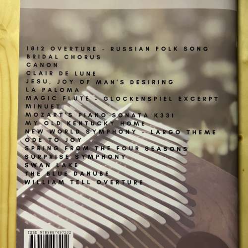 拇指琴書 KALIMBA CLASSICS - CLASSICAL SONGBOOK VOL. 1A