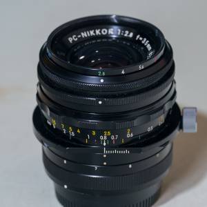 Nikon PC-Nikkor 35mm f/2.8 shift 移軸鏡頭 連原裝hood HN-1