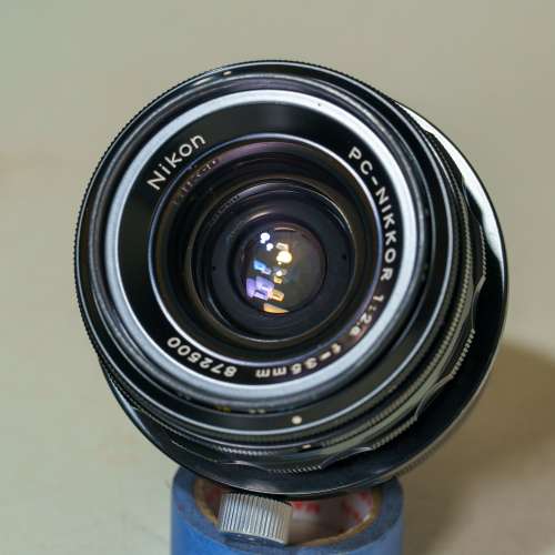 Nikon PC-Nikkor 35mm f/2.8 shift 移軸鏡頭 連原裝hood HN-1