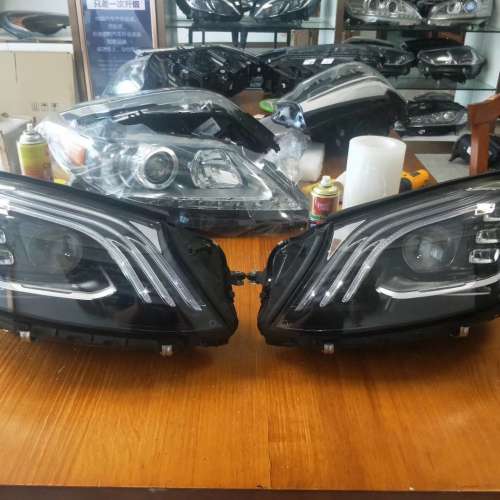 奔馳原廠純拆全車配件GLE級大G G500 AMG EQC GLS級AMG GT CLA GLB A級B級 SLC G前嘴...