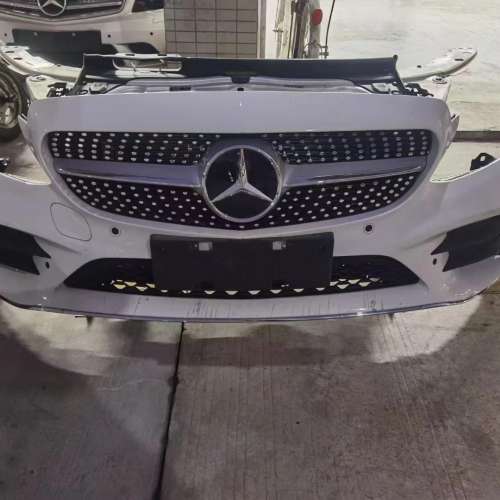 奔馳原廠純拆全車配件E200C200S450 GLC C63 M350 R350 GLK CLS前嘴總成 前槓中網 葉...