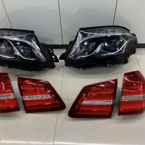 奔馳原廠純拆全車配件E200C200S450 GLC C63 M350 R350 GLK CLS前嘴總成 前槓中網 葉...