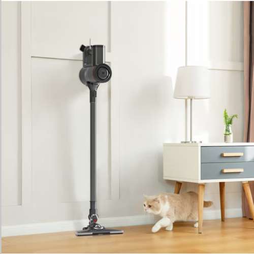 全新 米技生活Miji Home真空吸塵器強勁吸力掛壁收納時尚灰VC-LP6009【有線】