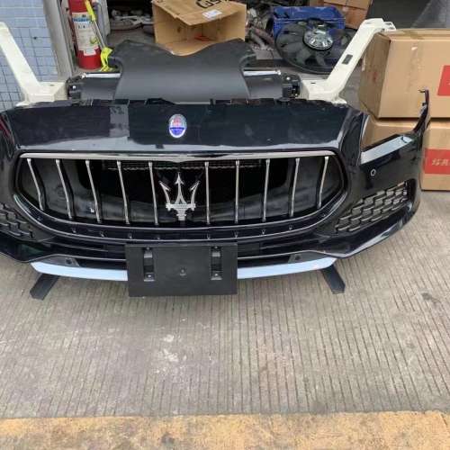 瑪莎拉蒂原廠純拆全車配件吉博力 總裁 萊萬特 GT 前嘴總成 前槓 中網 葉子板 車門 ...