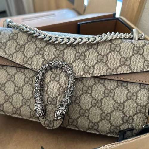 GUCCl女包 女士Dionysus系列超迷你酒神单肩斜挎链条包