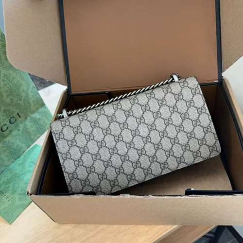 GUCCl女包 女士Dionysus系列超迷你酒神单肩斜挎链条包