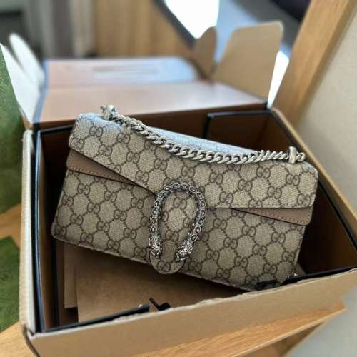 GUCCl女包 女士Dionysus系列超迷你酒神单肩斜挎链条包