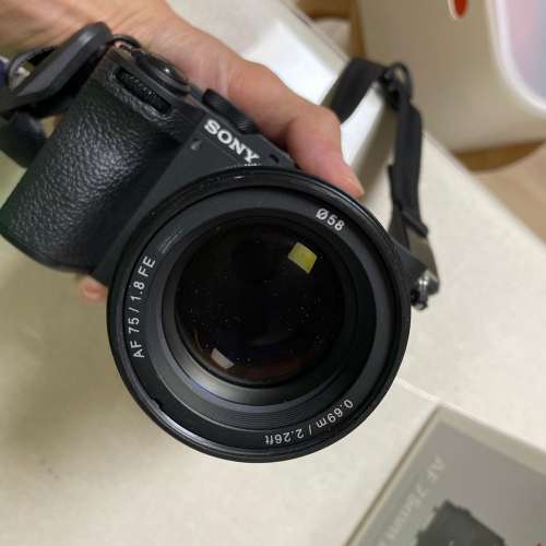 快閃 Samyang 75mm f1.8 E-mount