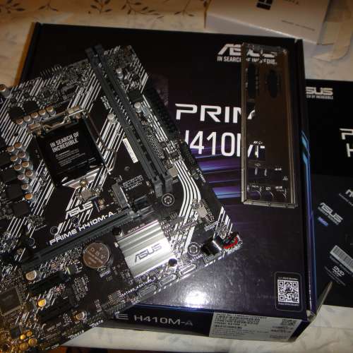 10代 ASUS PRIME H410M-A  Micro-ATX主機版  Socket 1200