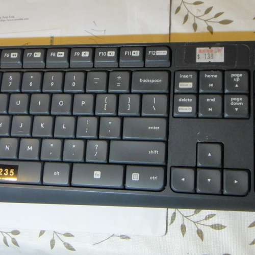 Logitech  MK235 無線鍵盤