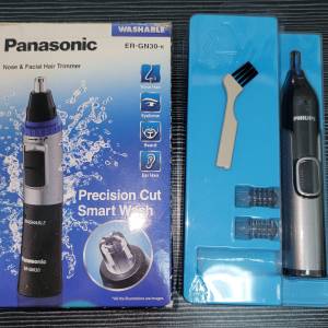 Panasonic 松下 樂聲牌 ER-GN30-K 鼻毛修剪器 鼻子 耳朵 面部毛髮修剪器 電動脫毛...