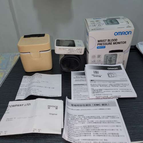 Omron 歐姆龍 手腕血壓計 血壓監視器 不包括電池 Battery NOT Included Automatic ...