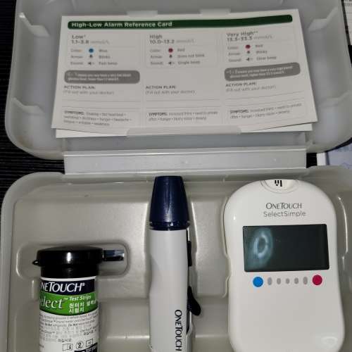 One Touch Select Simple 血糖機 快速顯示測試 血糖量度器 Blood Glucose Monitori...