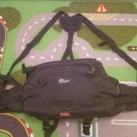 Lowepro 重型腰袋已配強化卸力機動性背帶(合航拍,採單車,wargame)