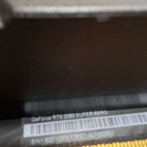 九成以上新 Asus MSI GeForce RTX 2080 Super AERO 公版