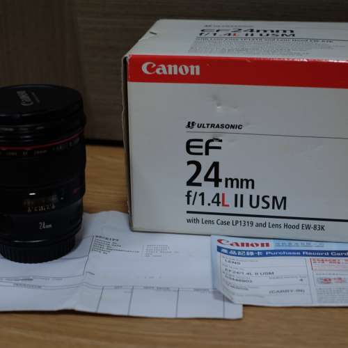 Canon EF 24mm f/1.4 L II USM