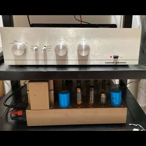 Conrad Johnson pv2 發燒高級膽前罕有原裝230 V