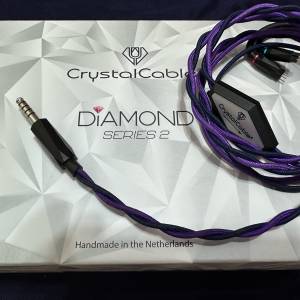 Crystal Cable Piccolo Diamond 2 耳機線 2pin to 4.4鍍銠