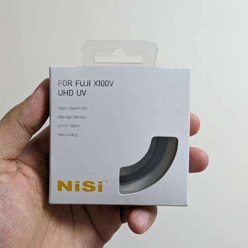 NiSi UHD UV filter For FUJIFILM X100V