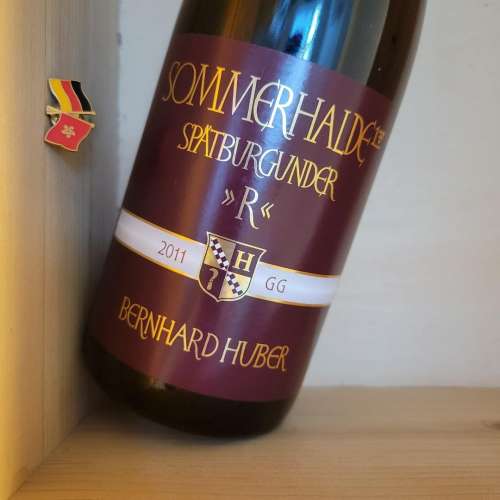 2011 Bernhard Huber Sommerhalde Spatburgunder GG Baden JR19分 德國 特級 黑皮諾...