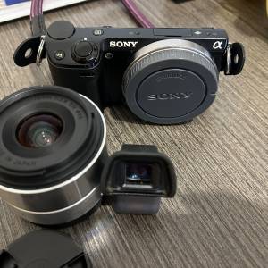 Sony NEX 5T + viewfinder + Sigma 19 f2.8