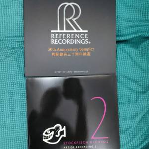 1. 30週年 RR Reference Recordings 2LP  2.老虎魚 Stockfish Records Art of Reco...