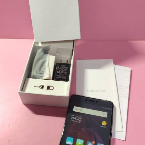 陳列貨品、Xiaomi 小米 紅米 4X (3GB+32GB) 高配香港版、Android 7 、全套盒裝、實...