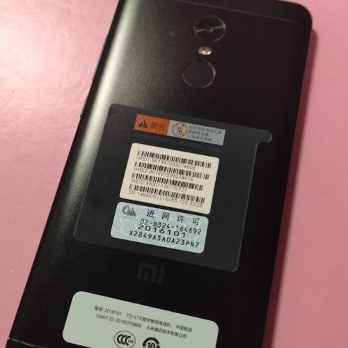 陳列貨品、Xiaomi 小米 紅米 4X (3GB+32GB) 高配香港版、Android 7 、全套盒裝、實...