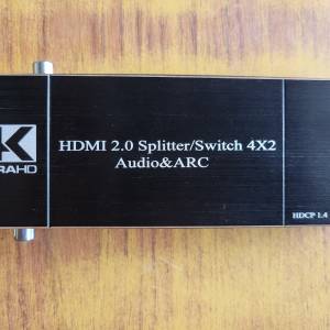4K 四入二出HDMI 分線器