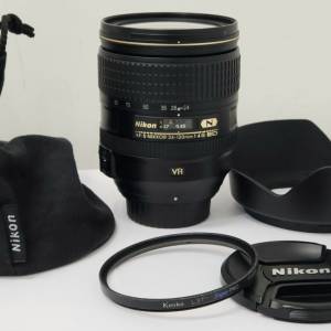 Nikon AF-S 24-120mm f/4 G ED VR ( 恆定 f4 光圈 防震 小天涯鏡) - 95% New,  送 ...