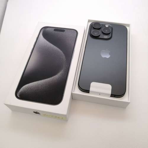 Apple iPhone 15 Pro 128GB Black Titanium（港版未激活）
