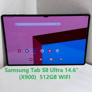 Samsung Tab S8 Ultra 14.6" (X900) WIFI 16+512GB
