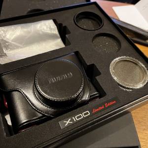 Fujifilm x100 black limited edition box set 初代