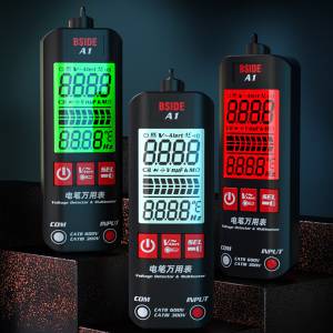 A1全自動防燒智慧數位萬用電錶、零火線測試器非接觸式電壓檢測儀，快速且準確測量電...