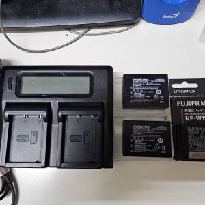 Fujifilm NP-W126S 電池 (原廠+副廠)＆义電座