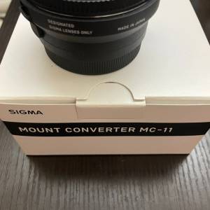 Sigma MC-11 （Canon 鏡 轉用於 Sony 機）