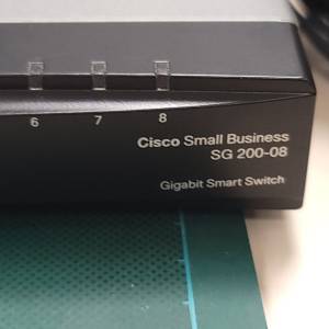 Cisco SG200-08P 8-Port Gigabit Smart Switch