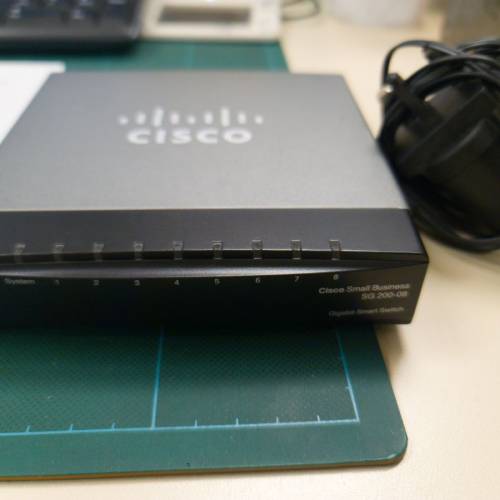 Cisco SG200-08P 8-Port Gigabit Smart Switch