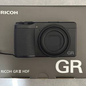 Ricoh GRIII GR3 HDF (99.9%new)