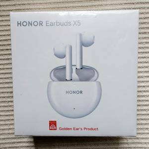 全新 Honor Earbuds X5 Bluetooth earbud 藍芽耳機