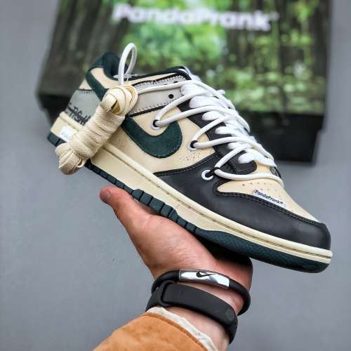 Nk Dunk Low 熊貓惡作劇 宇宙探索-星際迷航 摩卡 SB綁帶低幫休閑板鞋