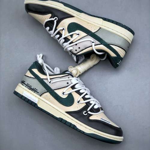 Nk Dunk Low 熊貓惡作劇 宇宙探索-星際迷航 摩卡 SB綁帶低幫休閑板鞋