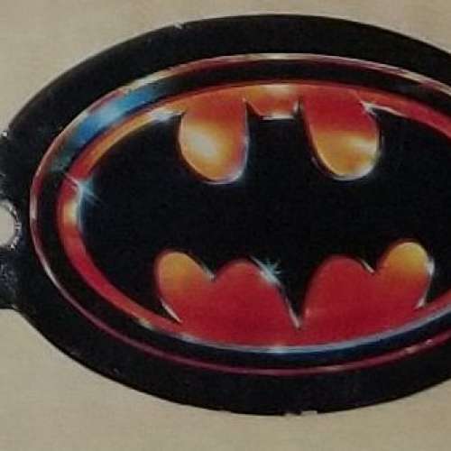1989年時 DC Comics Batman 蝙蝠俠鑰匙扣玩具 配件 收藏品 Year 1989 Batman Toys ...